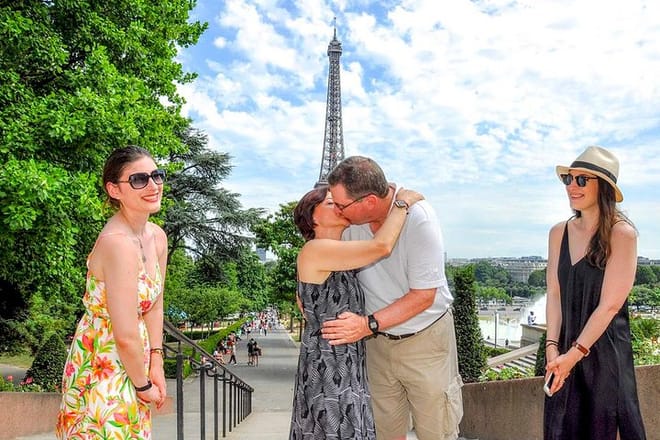 Paris Engagement Proposal Private Walking Tour with Professional Photographer 2