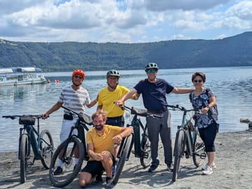 E-bike Tour of Appia Antica and Castel Gandolfo from Rome