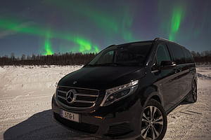 2h Northern Lights check by car, Levi