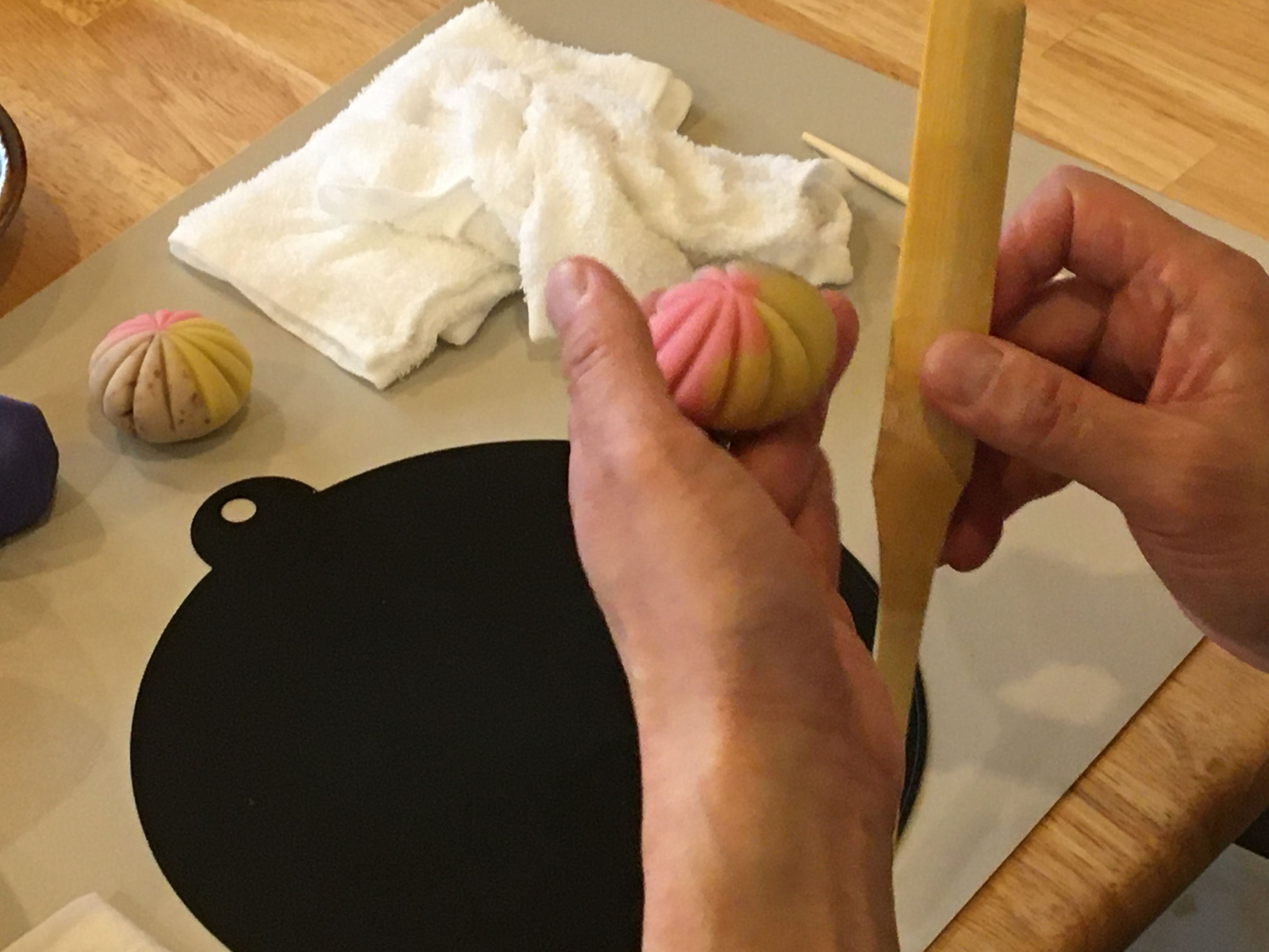 Ginza Man'nendo Wagashi Workshop with Master Yoshi