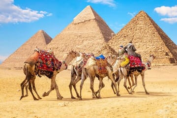 Cairo Day Tour with Grand Egyptian Museum from Sharm El-Sheikh