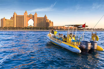 Yellow Boat Coastline Tour in Abu Dhabi's Iconic Waters