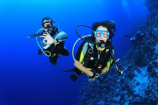 Scuba diving in Fethiye