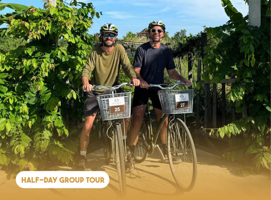 Hoi An: HOI AN COUNTRYSIDE CYCLING WITH LOCAL LIFE TOUR
