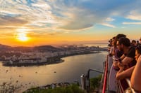 Sunset view from Sugarloaf Mountain