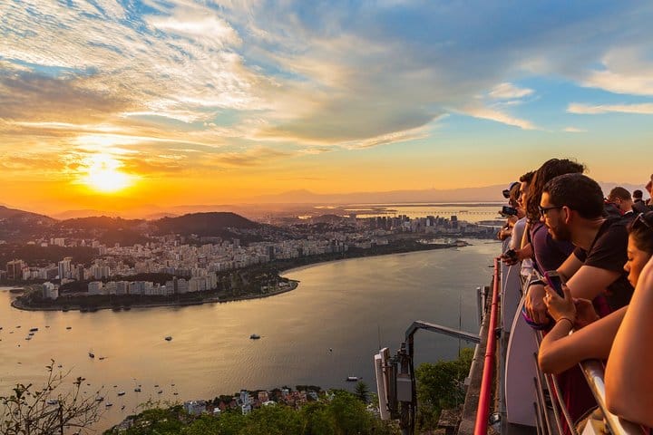 Sunset view from Sugarloaf Mountain