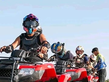 Sharm El Sheikh Desert Quad Safari with Stargazing and BBQ Dinner
