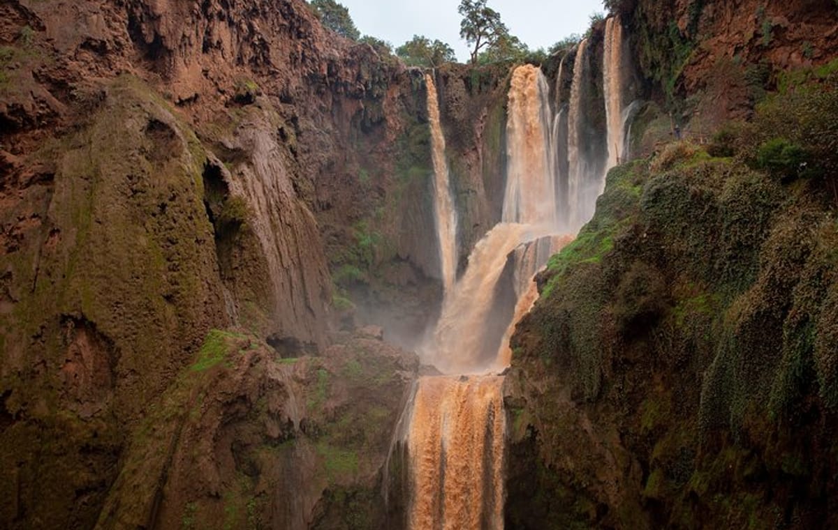 Full-Day Ouzoud Waterfalls Tour from Marrakech with Boat Ride
