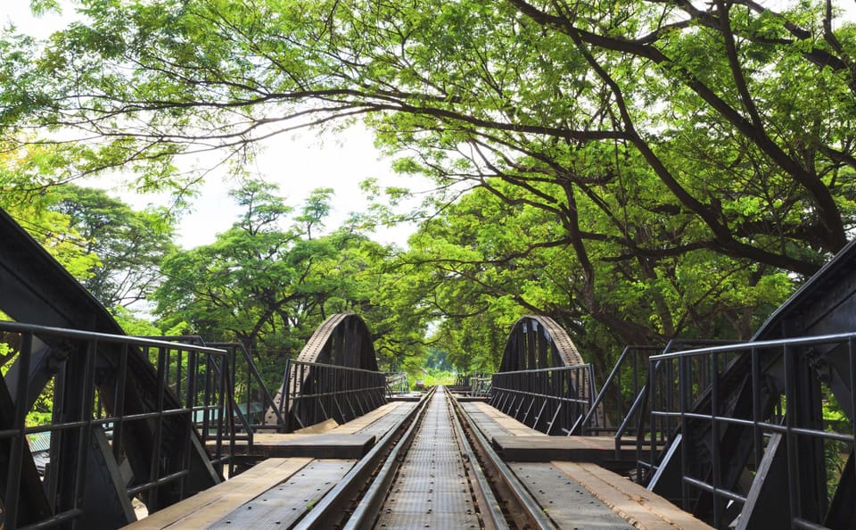 Erawan Waterfall and River Kwai Bridge Tour from Bangkok