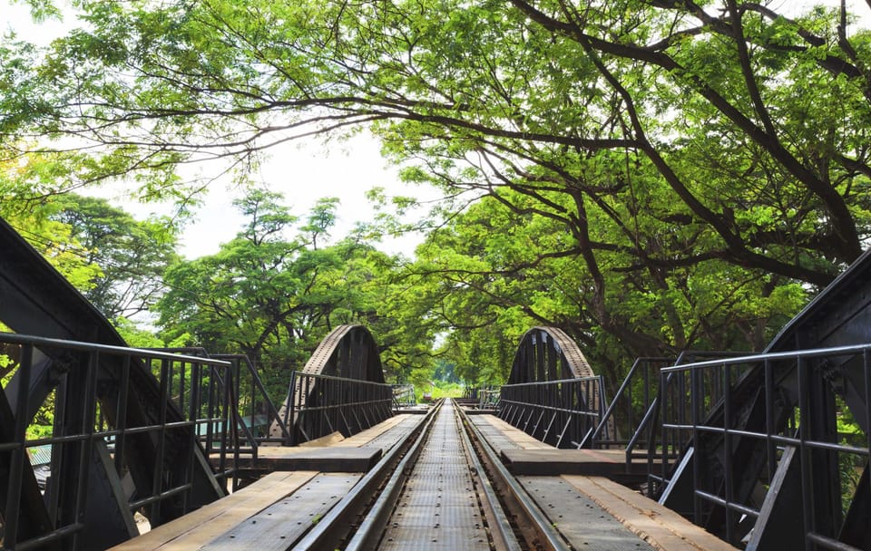 Erawan Waterfall and River Kwai Bridge Tour from Bangkok