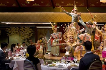 Gourmet Dining and show at the Mandarin Oriental