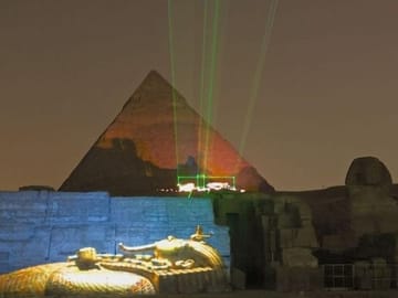 Giza Pyramids Sound and Light Show Experience