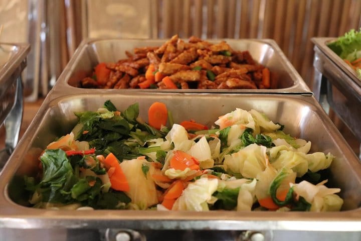 healthy and delicious meal between the activity