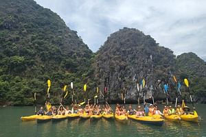From Cat Ba island: full day boat tour to Lan Ha bay - Ha Long bay