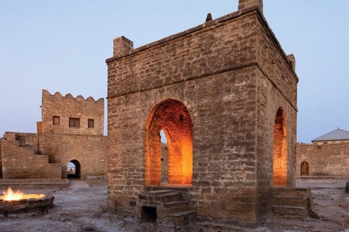 Gobustan-Mud volcanoes-Fire temple-Fire Mountain-tour-Zorooastirsm-fire-tour