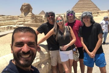 Private Tour of Giza Pyramids, Saqqara & Memphis with Camel Ride