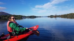 Kayaking the Killarney lakes from Ross Castle. Killarney. Guided.