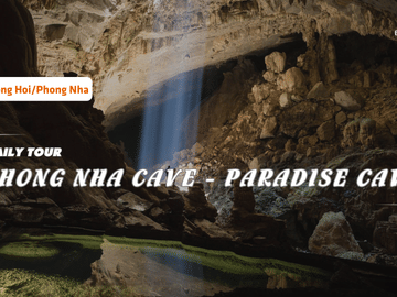 Explore Phong Nha Cave and Paradise Cave in One Day Tour