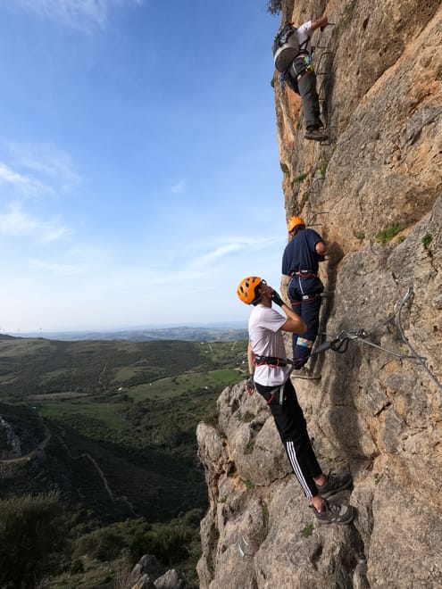 Via Ferrata in Casares: Thrilling Climbing Adventure with Spectacular Views photo 6