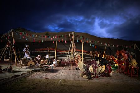 Authentic Bedouin Dinner and Entertainment Experience