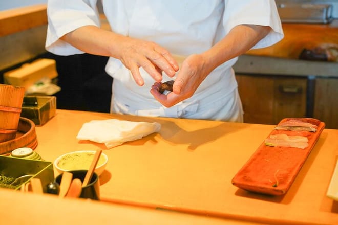 Vegan Friendly Sushi & Okonomiyaki Shibuya Night Foodie Tour  photo 3