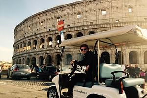 Rome on a Golf Cart Semi Private Tour | with Private Option