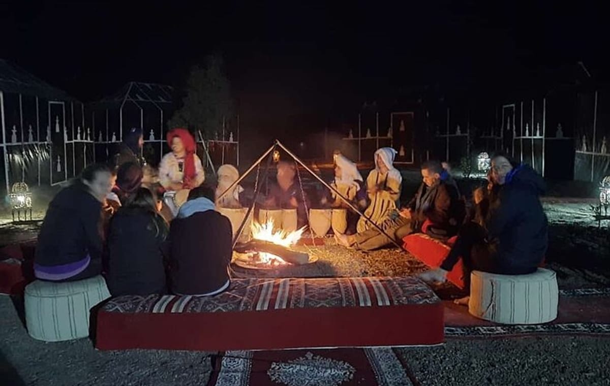 Shared 3 Days Group Tour from Fez to Merzouga Desert, Camel Ride