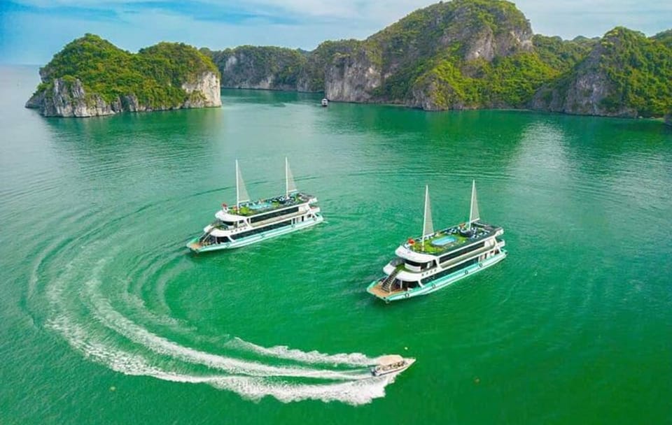 AMETHYST DAY CRUISE The Most Luxury Day Tour Explore Halong Bay