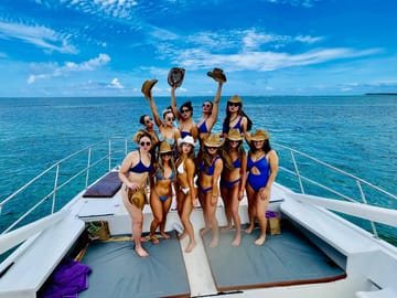 Catamaran Fiesta: Snorkel, Swim-Up Bar & Open-Air DJ Party
