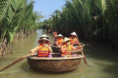 Basket Boat & Buffalo Riding Adventure in Hoi An