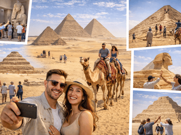 Giza Pyramids and Ancient Sites Tour from Cairo