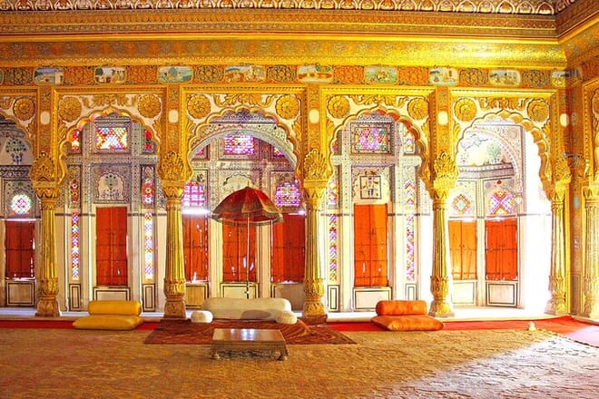 Inside Part of Mehrangarh Fort in Jodhpur