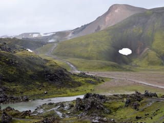 The hiking trail towards Brennisteinsalda from Vondugil
