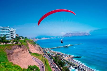 Lim-25 : Paramotor Sky Tour – Exploring Lima’s Southern Coast