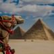 Camel and Pyramids