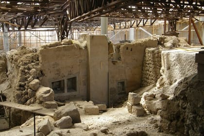 Santorini Visit Akrotiri Archaeological Site (Small Group)