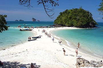 Krabi 7 Islands Sunset Tour with BBQ Dinner and Snorkeling