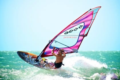 Wind Surfing in Bentota
