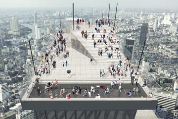 Mahanakhon Skywalk Tour with Rooftop Views in Bangkok