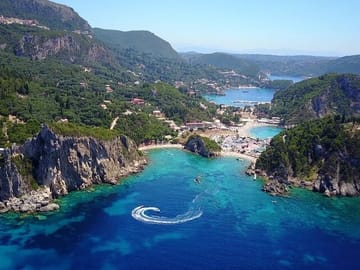 Private Tour of Corfu Town and Melitsa Beaches