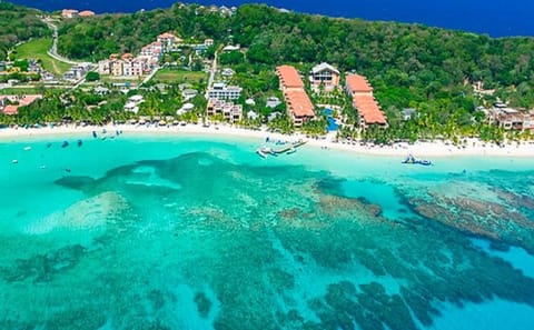 Snorkeling at West Bay Beach and City Tour in Coxen Hole