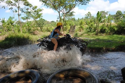ATV Adventure and Ritual Bathing at Tirta Empul Temple