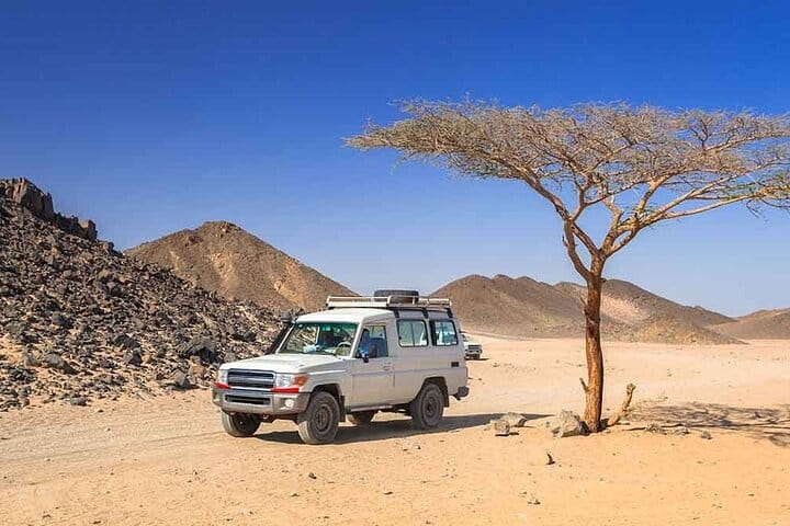 Desert Jeep Safari & Bedouin Dinner with Stargazing in Hurghada