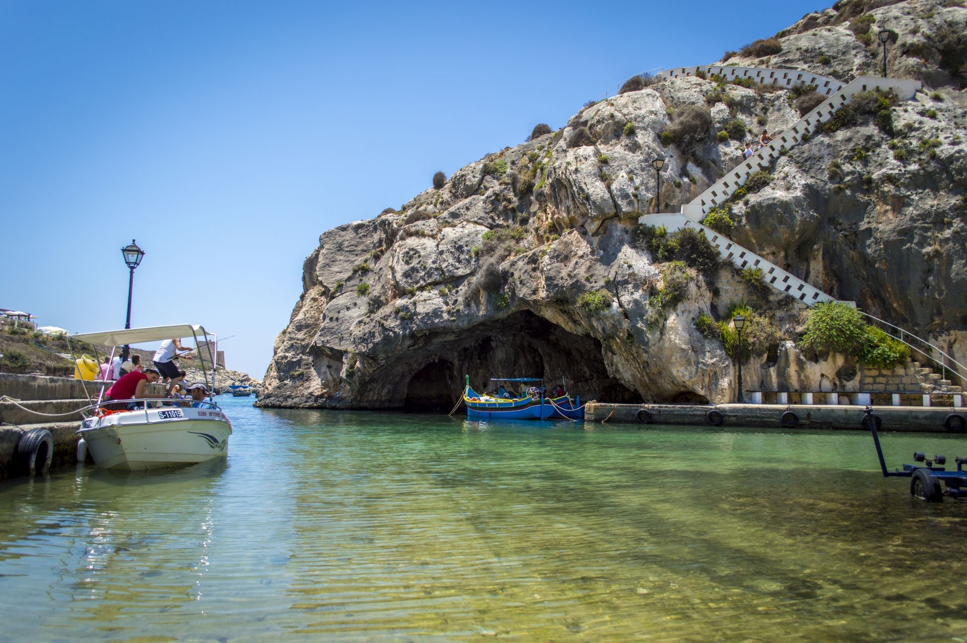 Xlendi bay in Gozo