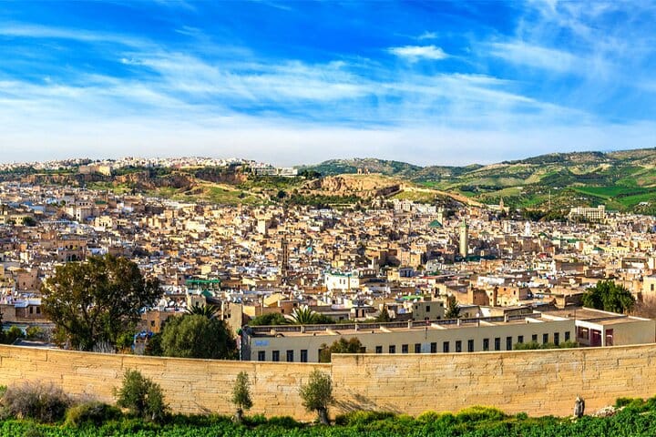 This panoramic view of Fes is just one of many stops on our 5-Day Luxury Morocco Tour.