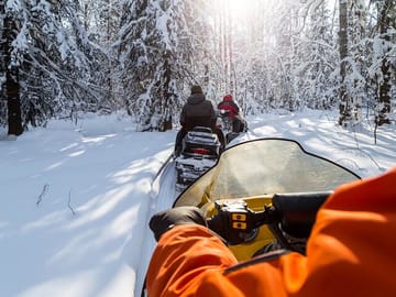 From Krakow Snowmobile with Thermal Pools and Hotel Pickup