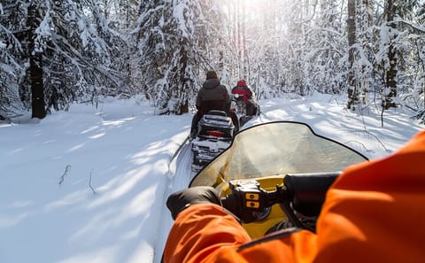 From Krakow Snowmobile with Thermal Pools and Hotel Pickup