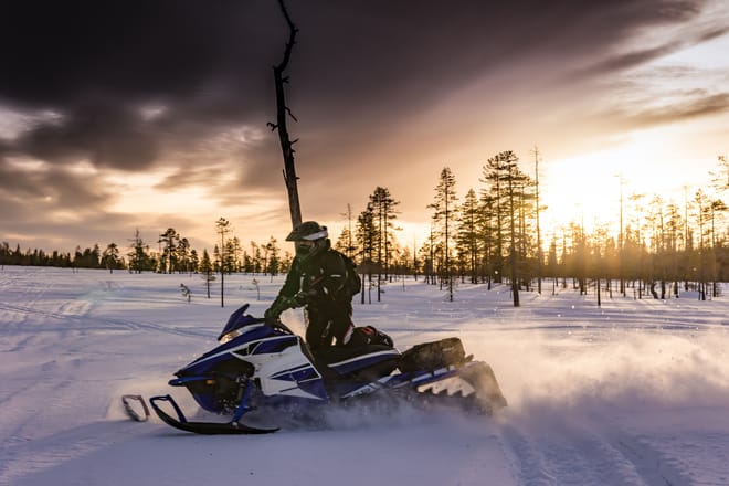 Snowmobile Safari into Arctic Wilderness 3