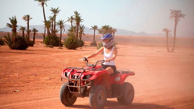 Quad Adventure in Agafay Marrakech Desert | 1 Day : Private & Luxury	 4