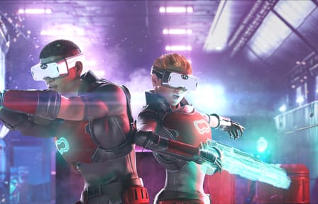 Virtual Reality Laser Tag Experience in Davesco-Soragno
